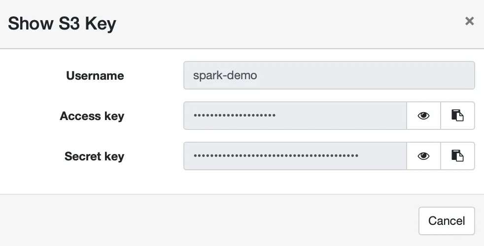 Ceph_Access_Keys