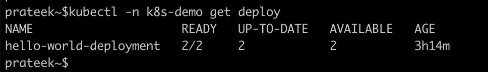 Deployment